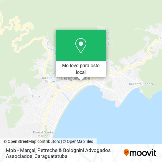 Mpb - Marçal, Petreche & Bolognini Advogados Associados mapa