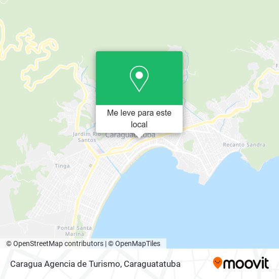 Caragua Agencia de Turismo mapa