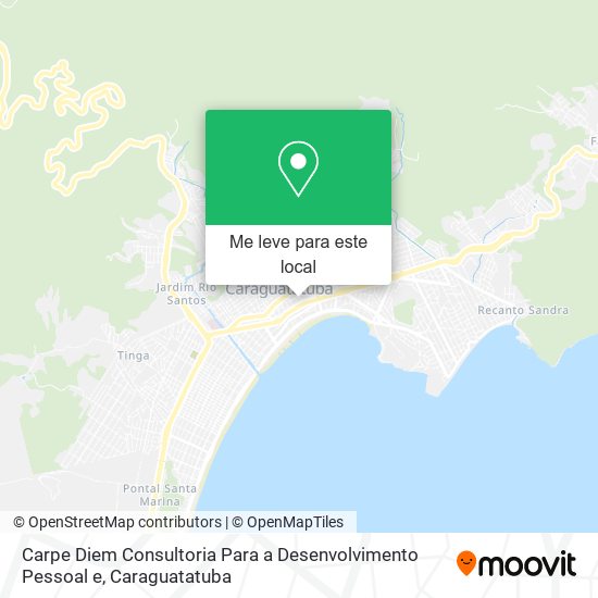 Carpe Diem Consultoria Para a Desenvolvimento Pessoal e mapa
