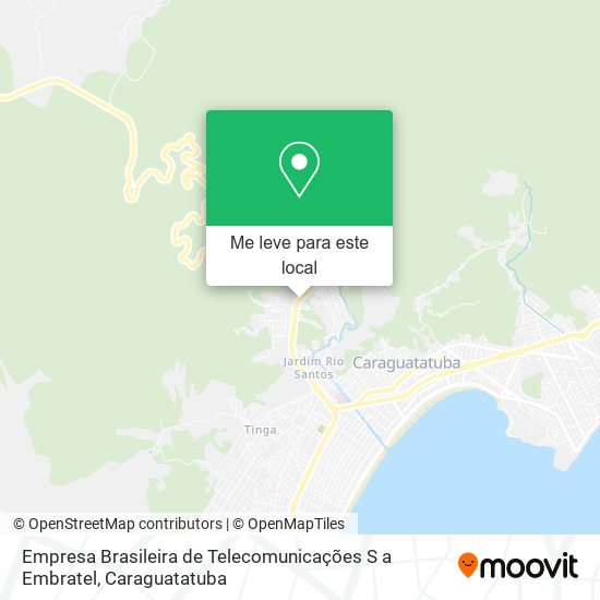 Empresa Brasileira de Telecomunicações S a Embratel mapa
