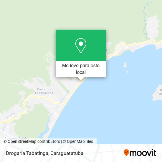 Drogaria Tabatinga mapa