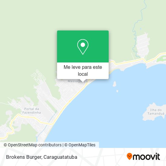 Brokens Burger mapa
