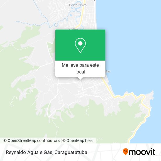 Reynaldo Água e Gás mapa