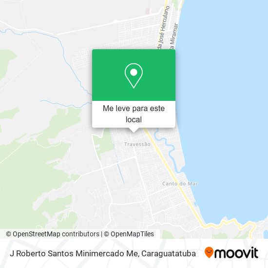 J Roberto Santos Minimercado Me mapa