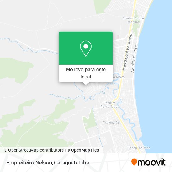 Empreiteiro Nelson mapa