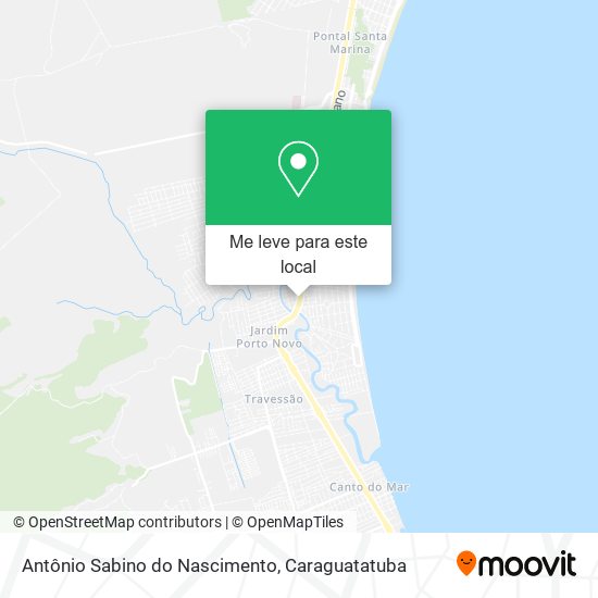 Antônio Sabino do Nascimento mapa