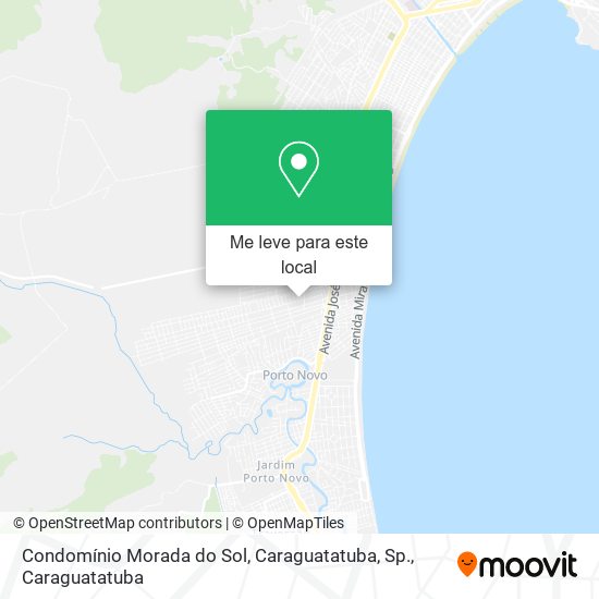 Condomínio Morada do Sol, Caraguatatuba, Sp. mapa