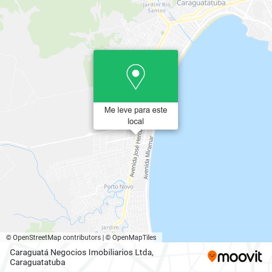 Caraguatá Negocios Imobiliarios Ltda mapa