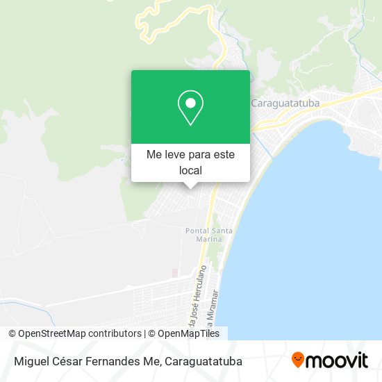 Miguel César Fernandes Me mapa