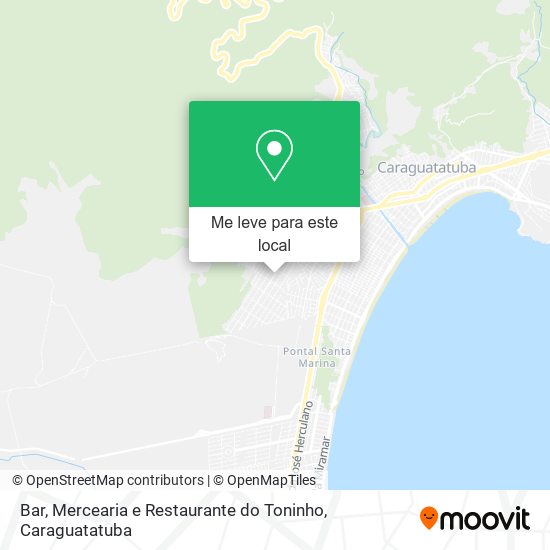 Bar, Mercearia e Restaurante do Toninho mapa