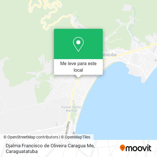 Djalma Francisco de Oliveira Caragua Me mapa