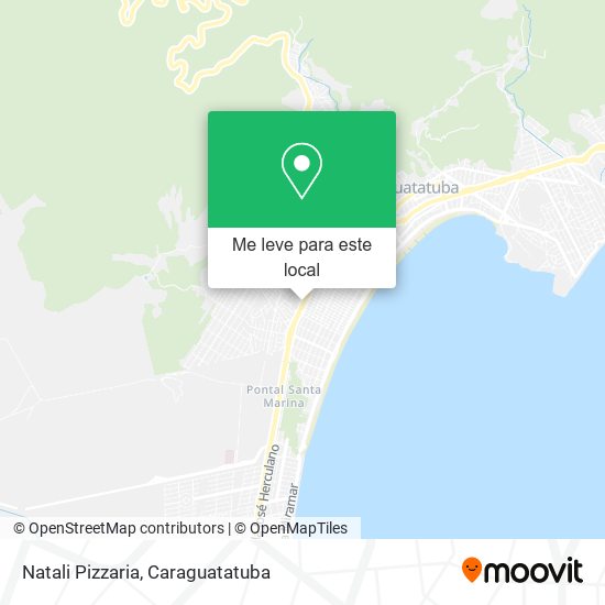 Natali Pizzaria mapa