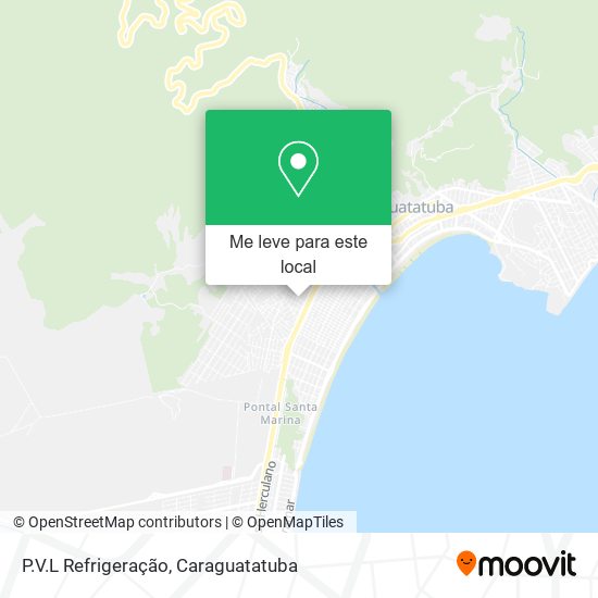 P.V.L Refrigeração mapa