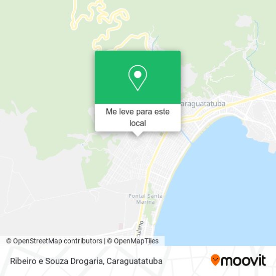 Ribeiro e Souza Drogaria mapa