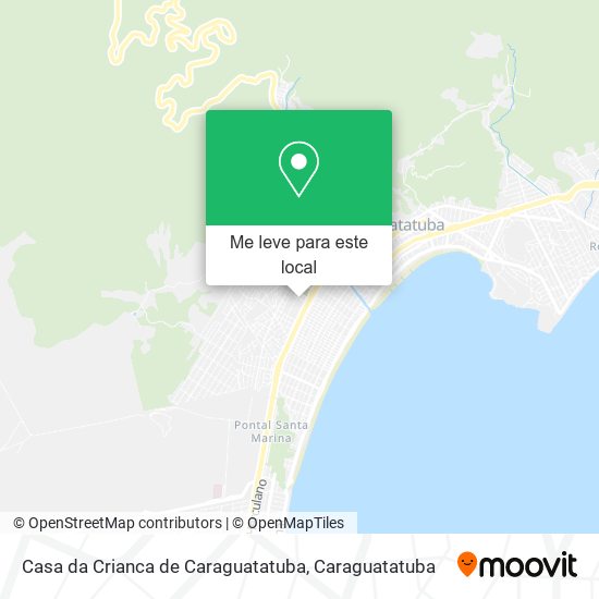 Casa da Crianca de Caraguatatuba mapa