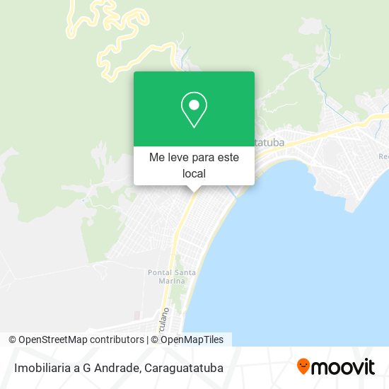 Imobiliaria a G Andrade mapa