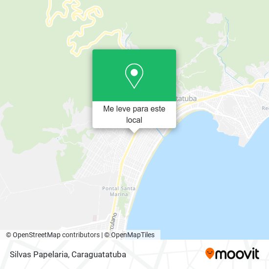 Silvas Papelaria mapa