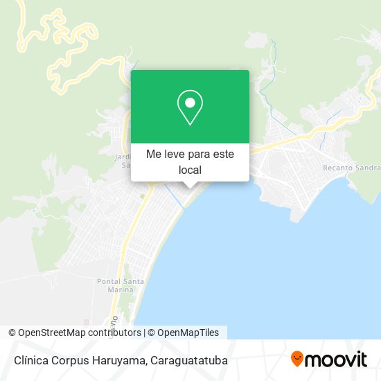 Clínica Corpus Haruyama mapa