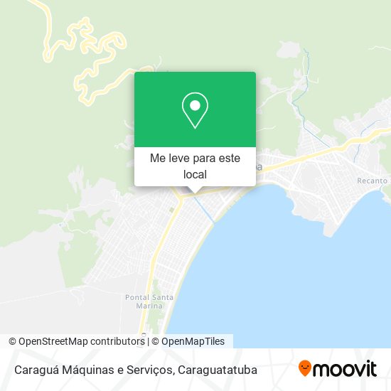 Caraguá Máquinas e Serviços mapa