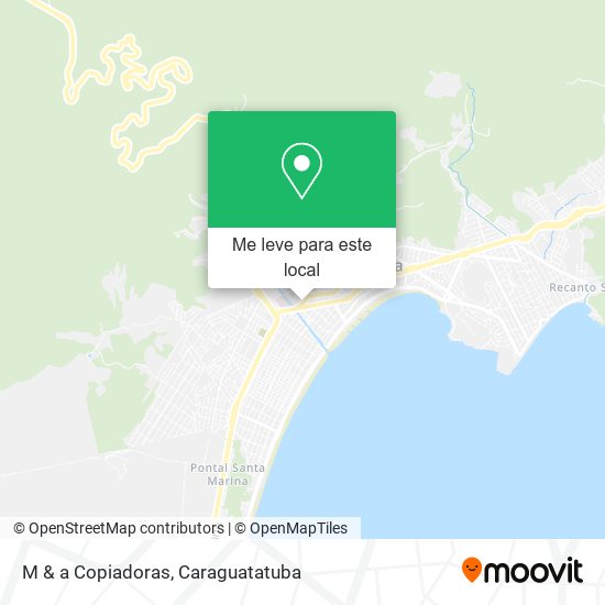 M & a Copiadoras mapa