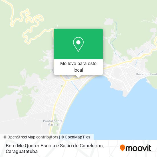 Bem Me Querer Escola e Salão de Cabeleiros mapa
