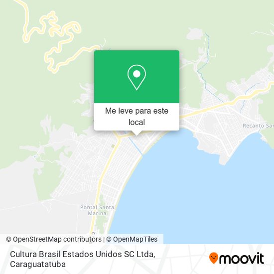 Cultura Brasil Estados Unidos SC Ltda mapa