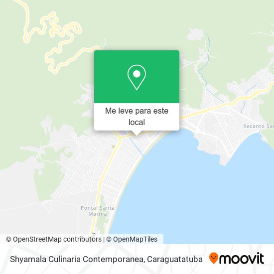Shyamala Culinaria Contemporanea mapa