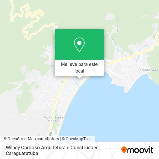 Wilney Cardoso Arquitetura e Construcoes mapa