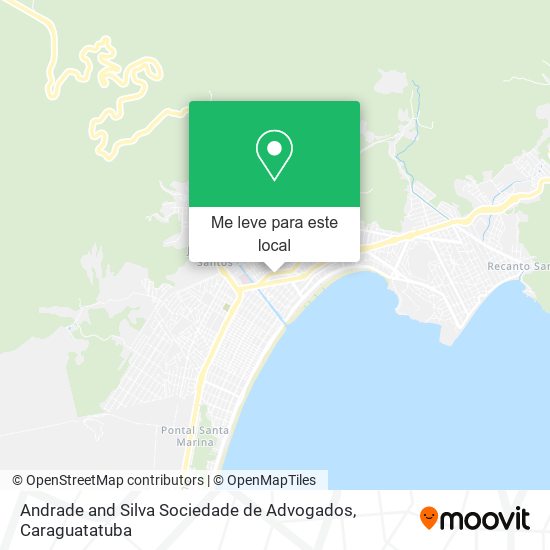Andrade and Silva Sociedade de Advogados mapa