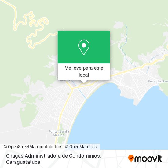 Chagas Administradora de Condominios mapa