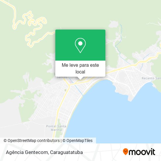 Agência Gentecom mapa