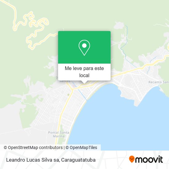 Leandro Lucas Silva sa mapa