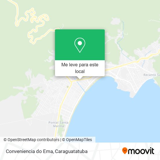 Conveniencia do Ema mapa