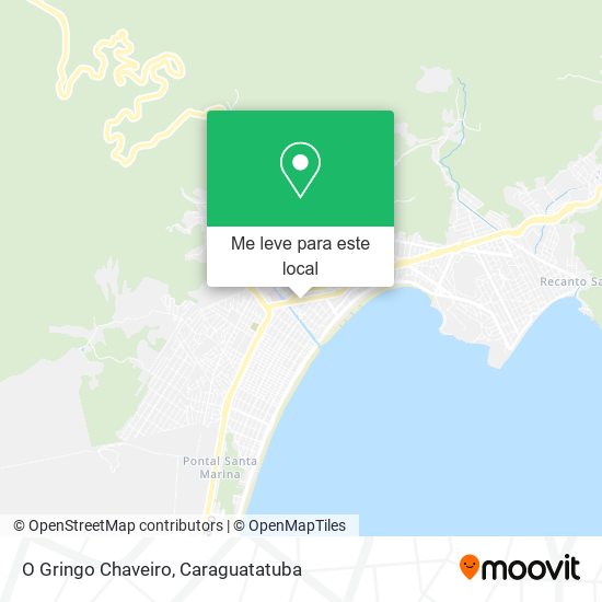 O Gringo Chaveiro mapa