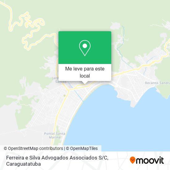 Ferreira e Silva Advogados Associados S / C mapa