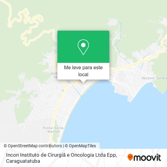 Incon Instítuto de Cirurgiã e Oncología Ltda Epp mapa