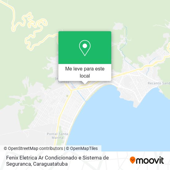 Fenix Eletrica Ar Condicionado e Sistema de Seguranca mapa