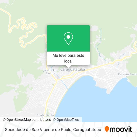 Sociedade de Sao Vicente de Paulo mapa