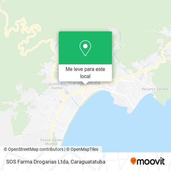 SOS Farma Drogarias Ltda mapa