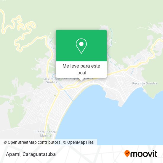 Apami mapa