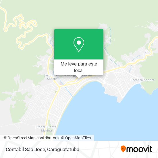 Contábil São José mapa