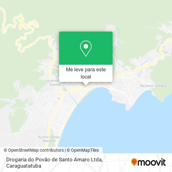 Drogaria do Povão de Santo Amaro Ltda mapa
