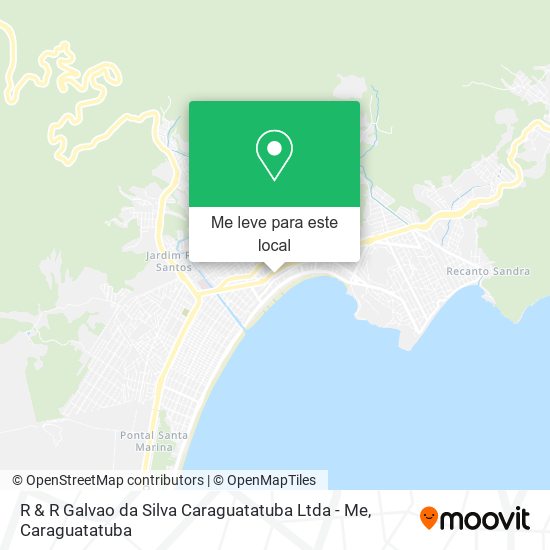 R & R Galvao da Silva Caraguatatuba Ltda - Me mapa