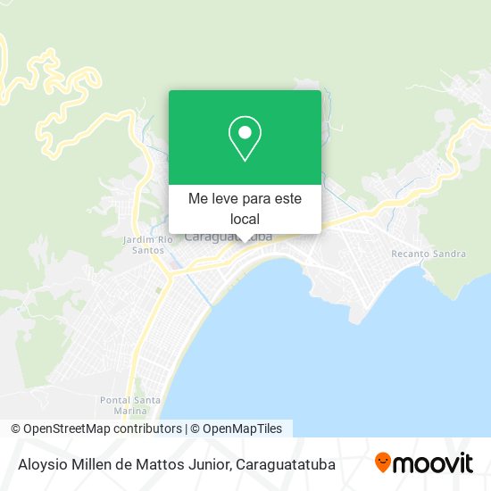 Aloysio Millen de Mattos Junior mapa