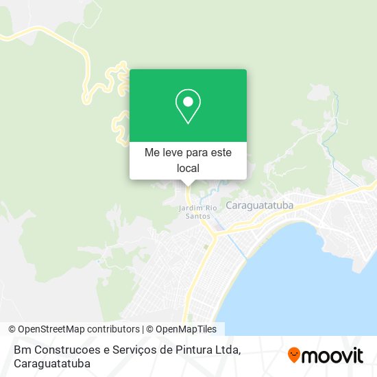 Bm Construcoes e Serviços de Pintura Ltda mapa
