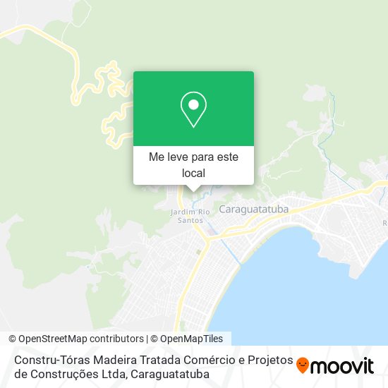Constru-Tóras Madeira Tratada Comércio e Projetos de Construções Ltda mapa