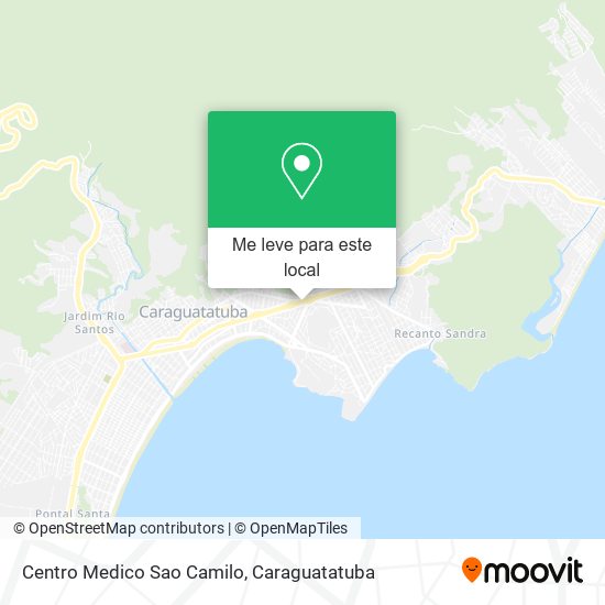 Centro Medico Sao Camilo mapa