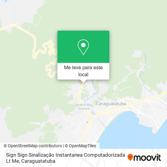 Sign Sign Sinalização Instantanea Computadorizada Lt Me mapa