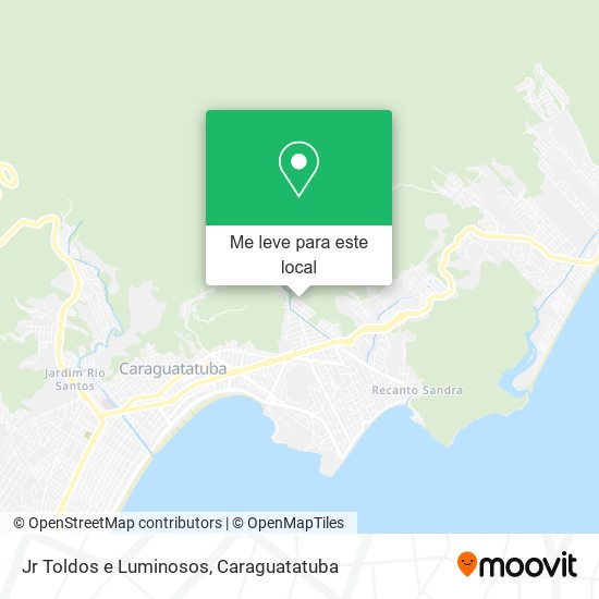Jr Toldos e Luminosos mapa