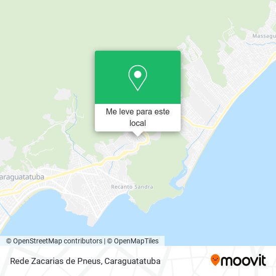 Rede Zacarias de Pneus mapa